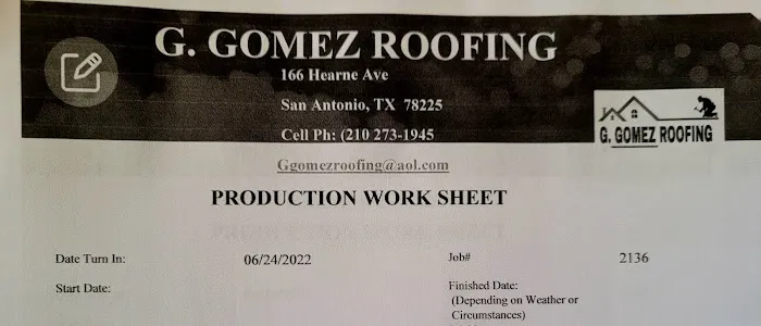 G Gomez Roofing Picture 1