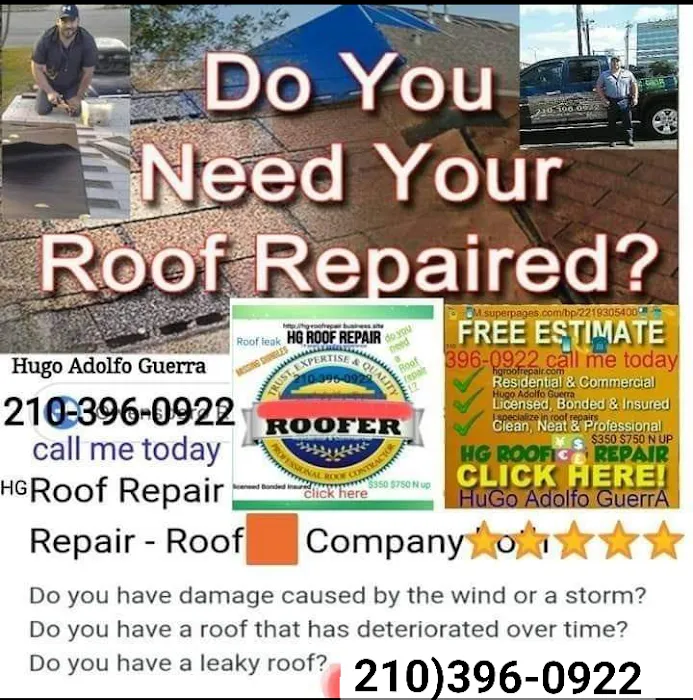 HG Roof Repair : San Antonio Roof Repair, Free Estimate, Missing shingles repair, roof leak repair, flat roof repairs,Fixroof Picture 5