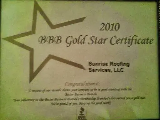 SunRise Roofing Services Picture 1