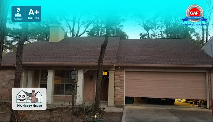 Mr. Happy House of The Woodlands | Roofing, Siding, Painting Picture 2