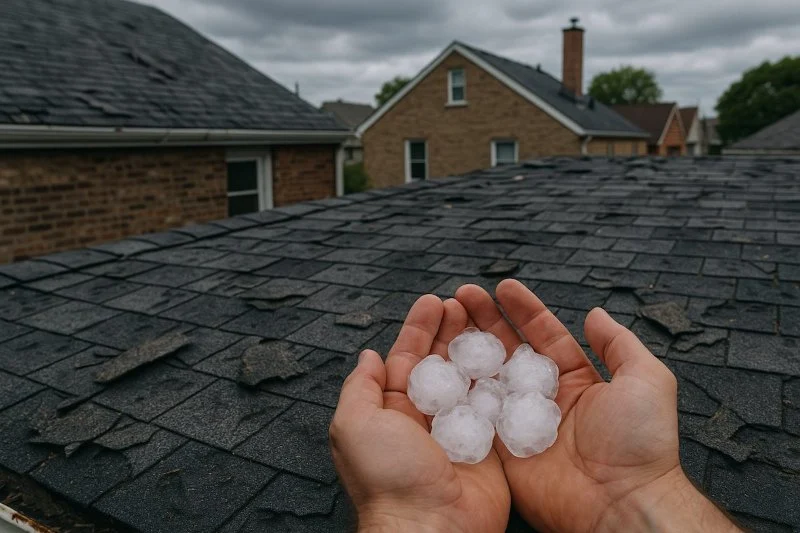 How to Spot Hail Damage on Your Roof