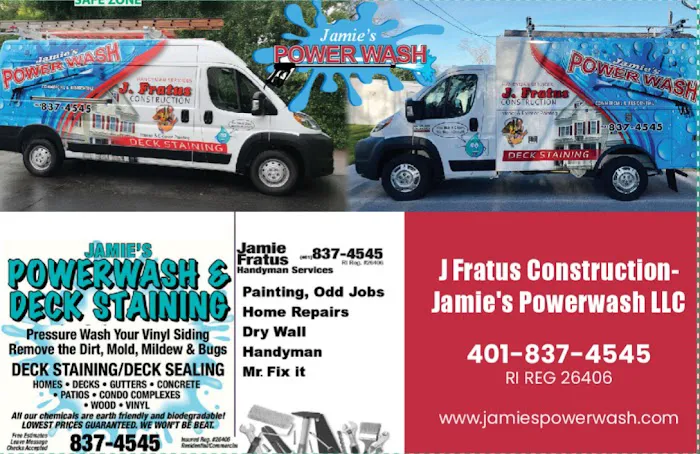 J Fratus Construction-Jamie’s powerwash llc RI REG 26406 Picture 1
