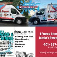 J Fratus Construction-Jamie’s powerwash llc RI REG 26406 ico