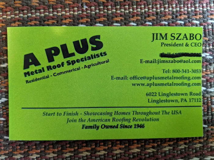 A Plus Metal Roofing Specialists Picture 1