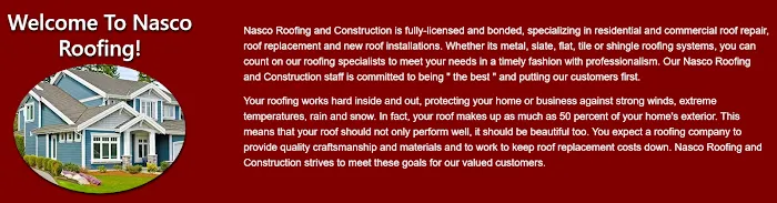 Nasco Roofing & Construction Picture 2