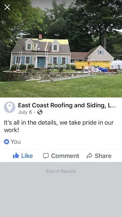 East Coast Roofing and Siding LLC Picture 8