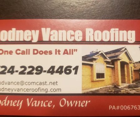 Rodney Vance Roofing