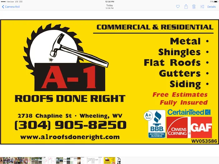 A-1 Roofs Done Right Picture 4