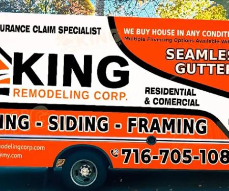 King Remodeling Corp roofing contractor
