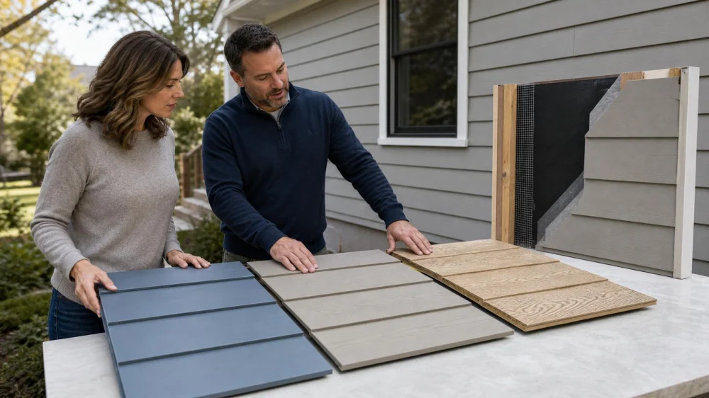 Vinyl, Fiber Cement, or Engineered Wood Siding?