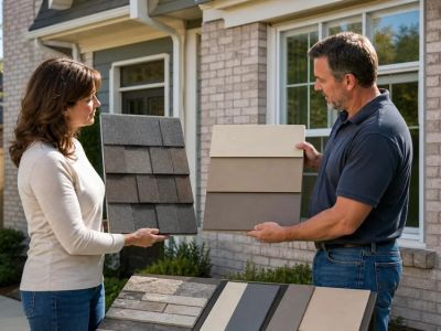 Compare Roof and Siding Samples Before You Order
