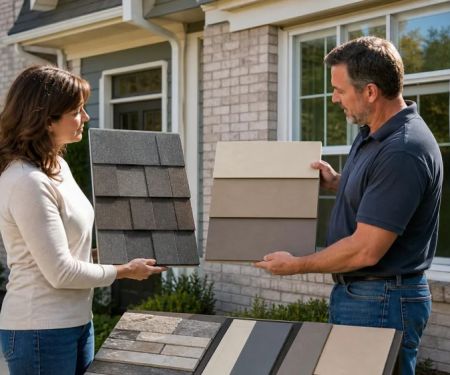 Compare Roof and Siding Samples Before You Order