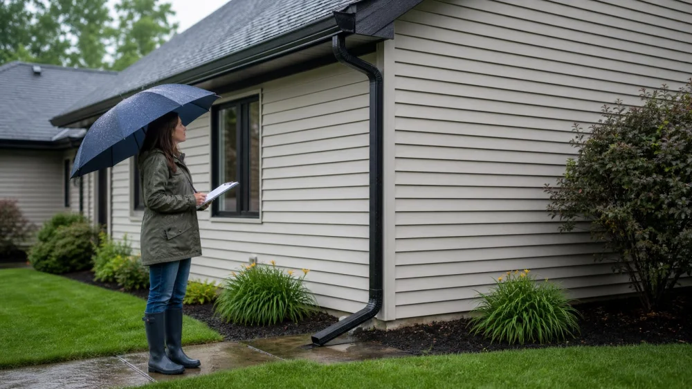 How Roof Drainage Protects Siding From Damage