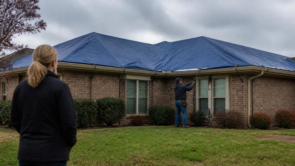 Roof Replacement Weather Delay: Secure the Home