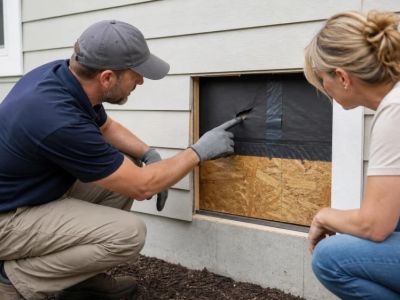 Damaged Siding: Check the Water-Resistive Barrier Behind It