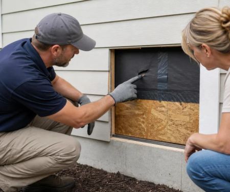 Damaged Siding: Check the Water-Resistive Barrier Behind It
