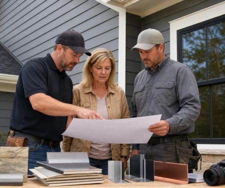 Roof and Siding Project: Assign Flashing Responsibility