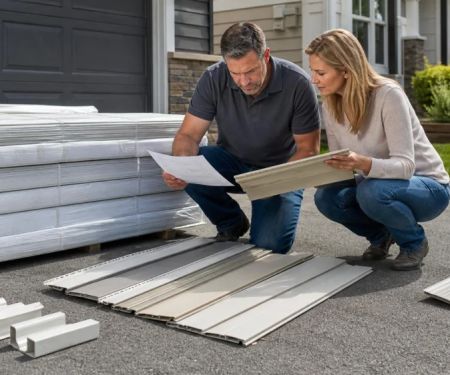 Siding Delivery Check: Verify Profile, Colour, and Quantity