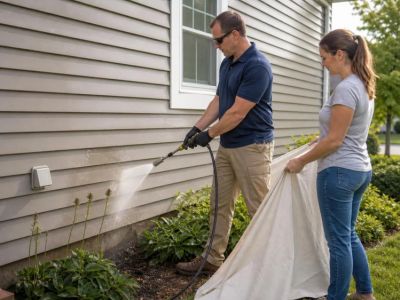 Pressure Washing Siding: Check the Surface Before You Spray