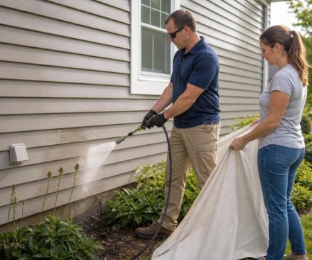 Pressure Washing Siding: Check the Surface Before You Spray