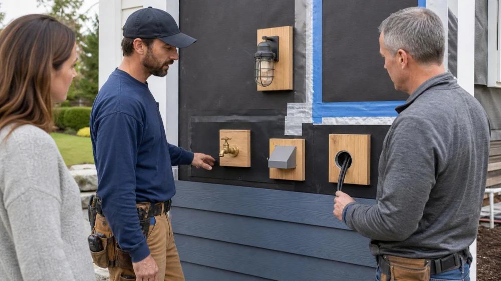 Siding Wall Penetrations: Coordinate Blocks, Flashing, and Sealants