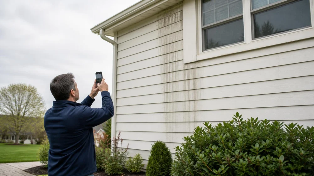 Siding Water Streaks: Trace the Source Before Cleaning