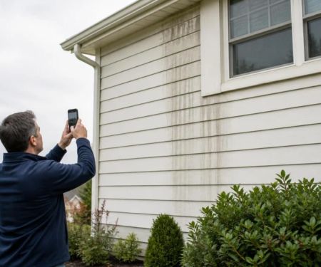 Siding Water Streaks: Trace the Source Before Cleaning