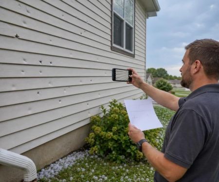 Siding After Hail: Document Damage Without Marking It