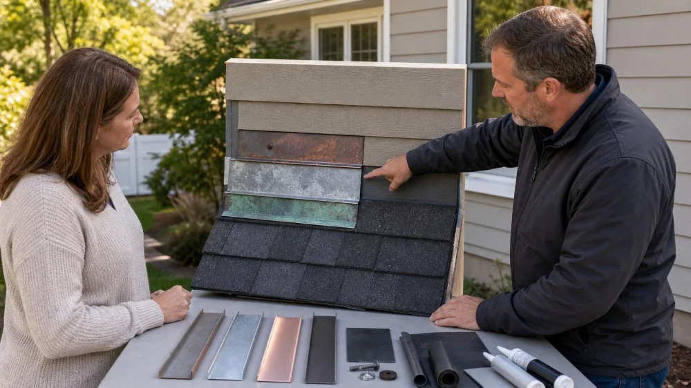 Corroded Roof Flashing: Check Metal Compatibility First
