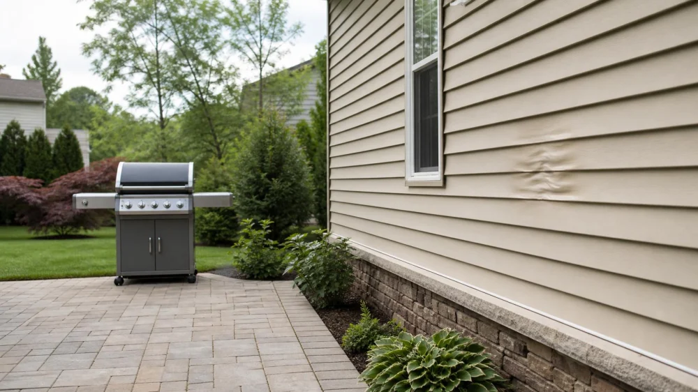 Grill Heat Near Vinyl Siding: Move It Before You Cook