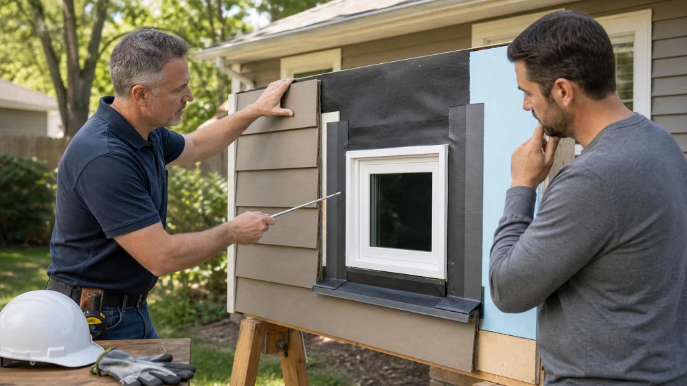 Window and Siding Replacement: Sequence Flashing First