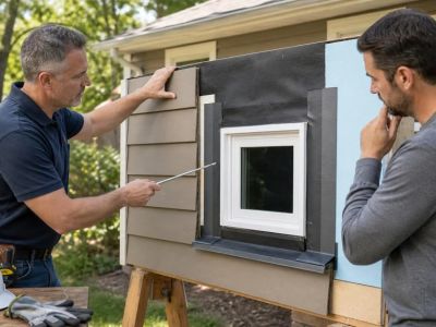 Window and Siding Replacement: Sequence Flashing First