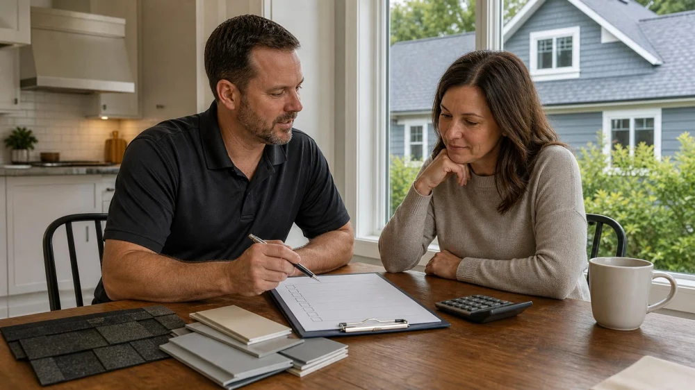 Roof and Siding Payment Schedule: Use Clear Milestones