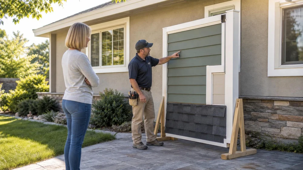 Roof and Siding Mockups: Approve the Look Before Full Install