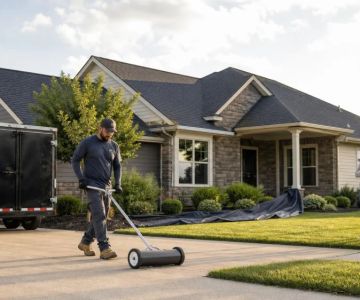 Roofing Nails After Replacement: Plan the Ground Cleanup Before Work Starts