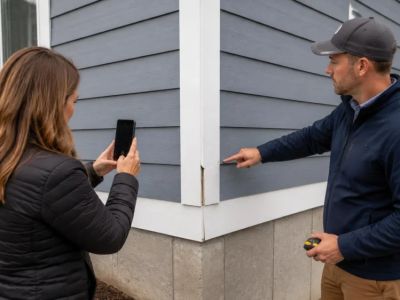Siding Corner Trim Damage: Document Before Repair