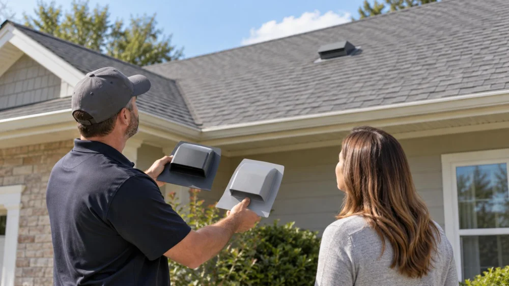 Roof Vent Replacement: Match Opening and Flashing