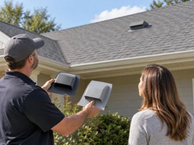 Roof Vent Replacement: Match Opening and Flashing