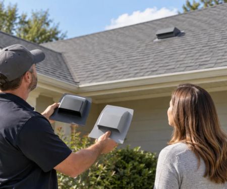 Roof Vent Replacement: Match Opening and Flashing
