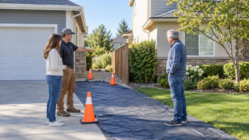 Roof Project Neighbor Plan: Debris, Access, and Boundaries