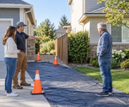 Roof Project Neighbor Plan: Debris, Access, and Boundaries