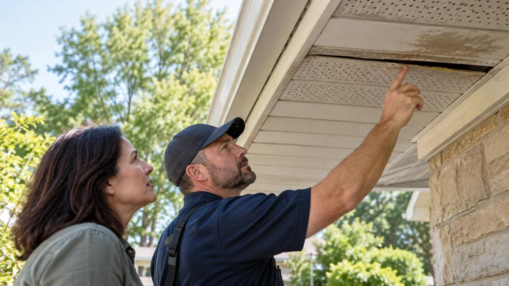 Roof Soffit Damage Check: Gaps, Moisture, and Ventilation