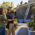 Roof Work-Zone Plan: Children, Pets, Dust, and Access