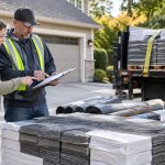 Roof Material Delivery Check: Product, Quantity, and Cover