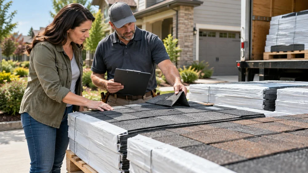 Roof Material Delivery Check: Bundles, Colour, and Damage