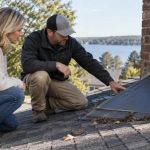 Roof Chimney Cricket: Water Flow, Debris, and Inspection