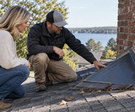 Roof Chimney Cricket: Water Flow, Debris, and Inspection