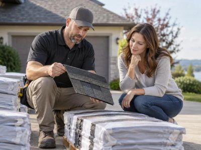 Roof Shingle Bundle Check: Product, Lot, and Placement