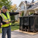 Roof Debris Container Plan: Placement, Access, and Cleanup