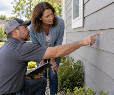Siding Hail Damage Check: Light, Photos, and Contractor Review